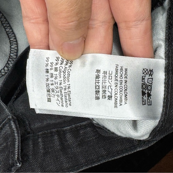 Michael Kors Men's Tailored Fit Black Jeans 38/32 GUC - Picture 8 of 10